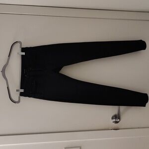 The Kooples Dark Denim Pant with Coating, Size 24 (Short Fit)